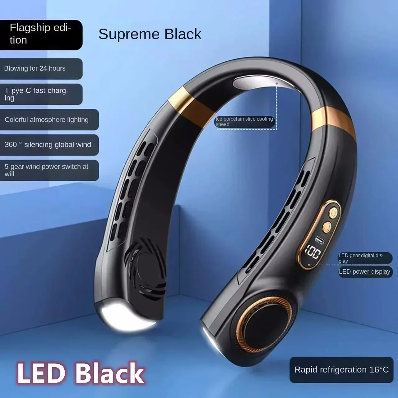 CoolBreeze™ 8000 – Smart Neck Fan