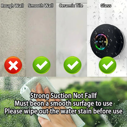 AquaSound™ – Waterproof Bluetooth Shower Speaker